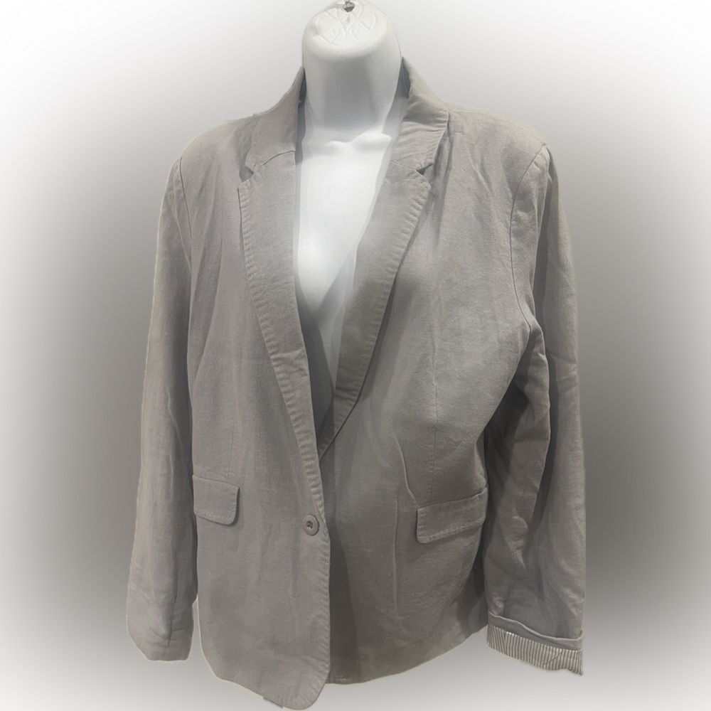 Light Blue Blazer Size 12